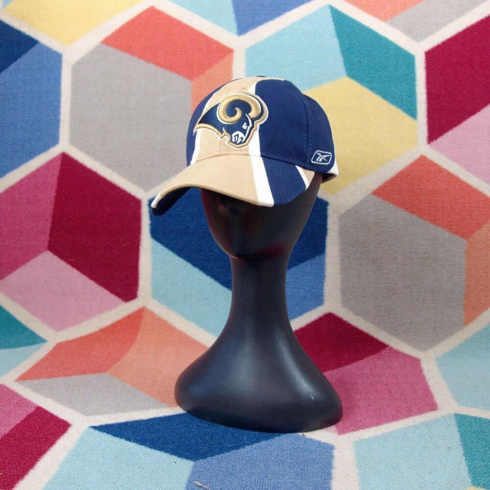 Reebok St Louis Rams NFL Football Fan‎ Hat Adjustable  Strap Back Cap